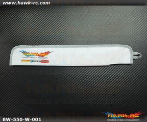 Hawk Creation 550 Class Blade Cover (500~550mm) White
